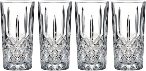 Marquis by Waterford Markham Highball Glasses, Set of 4, 13 oz, Cocktail Glasses